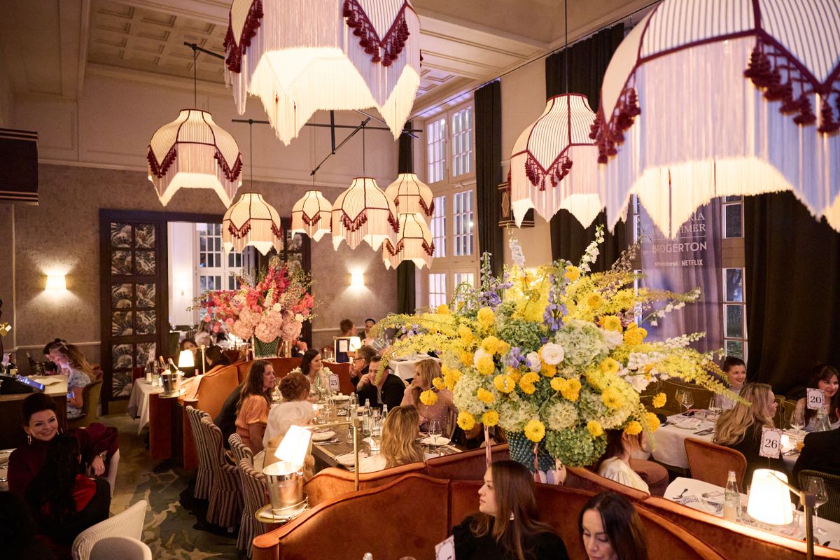 Bridgerton stílus: minták és textúrák