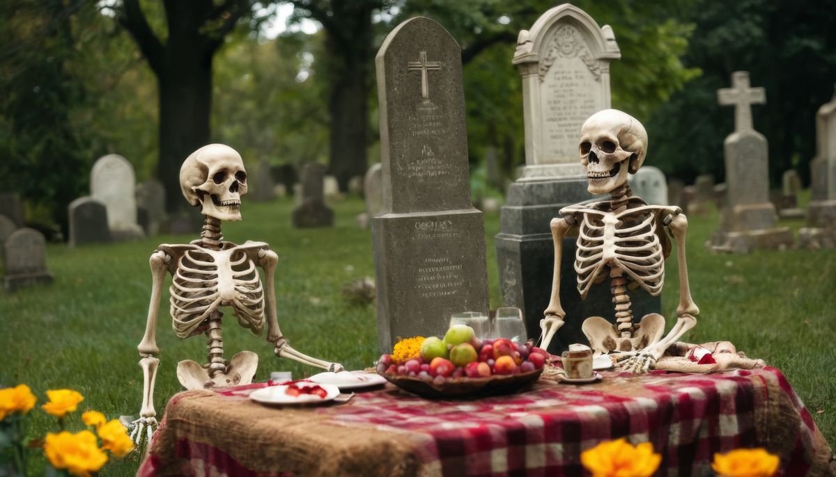 a Bridgerton-sorozatban nem láthatunk temetőben piknikező párokat