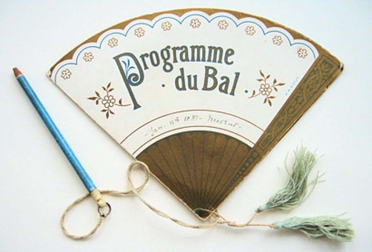 Táncrendek a viktoriánus bálokon