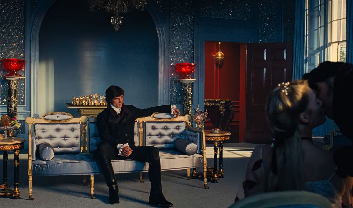 UK. Margot Robbie and Jacob Elordi in a scene from (C)Warner Bros new movie- Wuthering Heights (2026). 
Plot: A passionate and tumultuous love story set against the backdrop of the Yorkshire moors, exploring the intense and destructive relationship between Heathcliff and Catherine Earnshaw.,Image: 1074383412, License: Rights-managed, Restrictions: Supplied by Landmark Media. Editorial Only. Landmark Media is not the copyright owner of these Film or TV stills but provides a service only for recognised Media outlets., ***
HANDOUT image or SOCIAL MEDIA IMAGE or FILMSTILL for EDITORIAL USE ONLY! * Please note: Fees charged by Profimedia are for the Profimedia's services only, and do not, nor are they intended to, convey to the user any ownership of Copyright or License in the material. Profimedia does not claim any ownership including but not limited to Copyright or License in the attached material. By publishing this material you (the user) expressly agree to indemnify and to hold Profimedia and its directors, shareholders and employees harmless from any loss, claims, damages, demands, expenses (including legal fees), or any causes of action or allegation against Profimedia arising out of or connected in any way with publication of the material. Profimedia does not claim any copyright or license in the attached materials. Any downloading fees charged by Profimedia are for Profimedia's services only. * Handling Fee Only 
***, Model Release: no