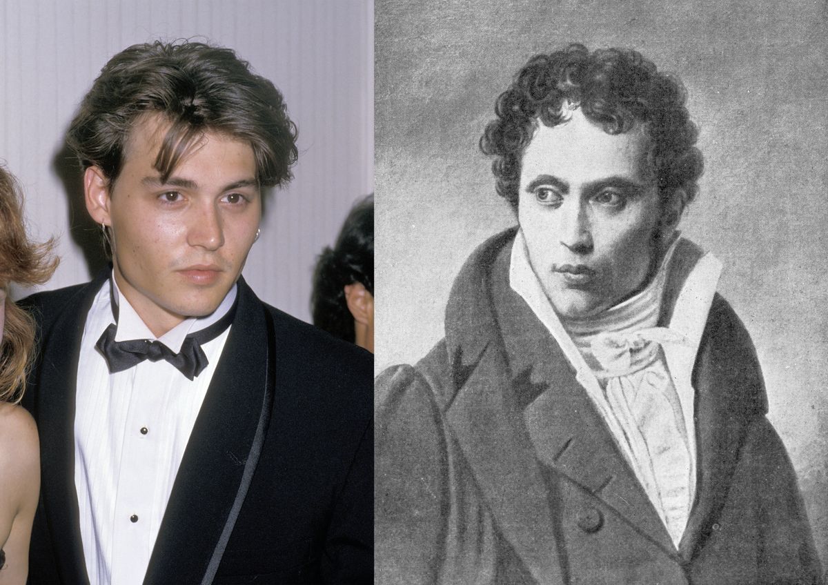 Johnny Depp és Schopenhauer hírességek