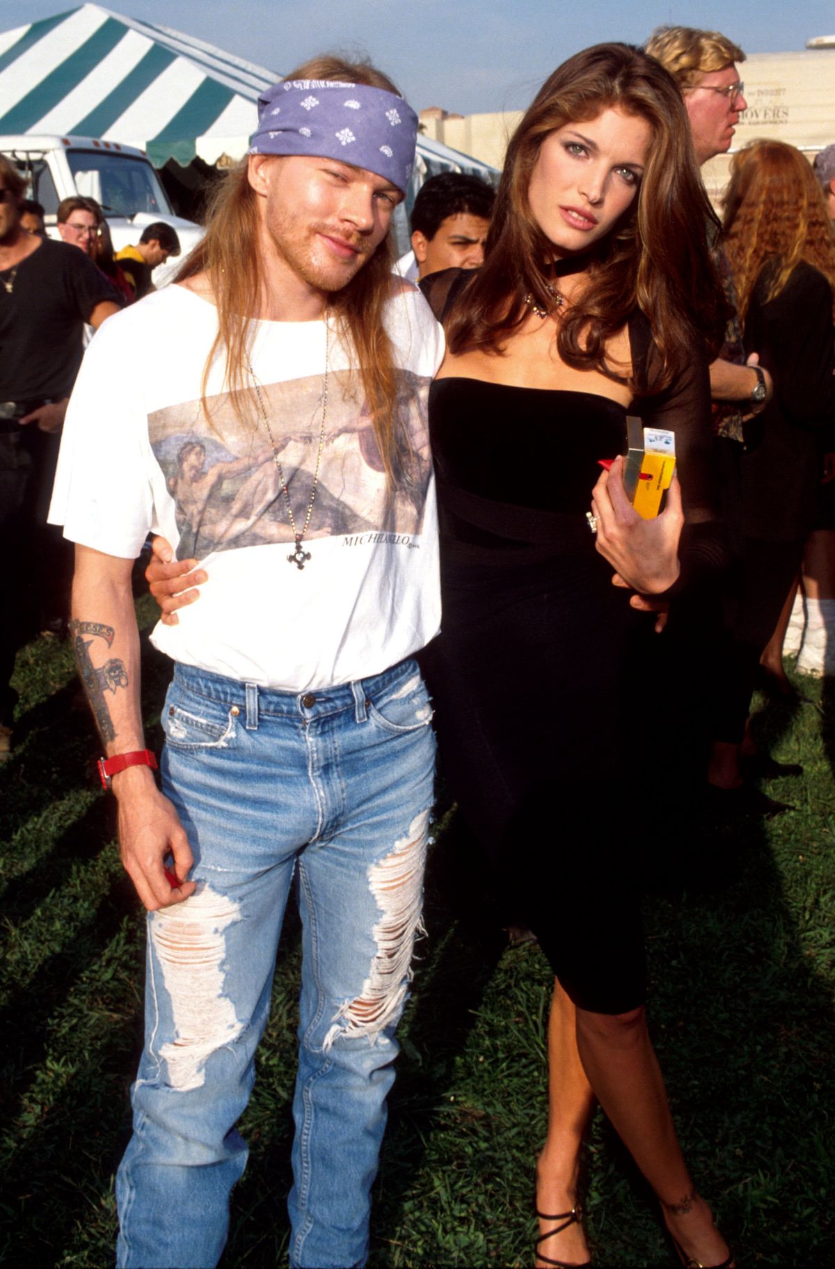Axl Rose és Stephanie Seymour