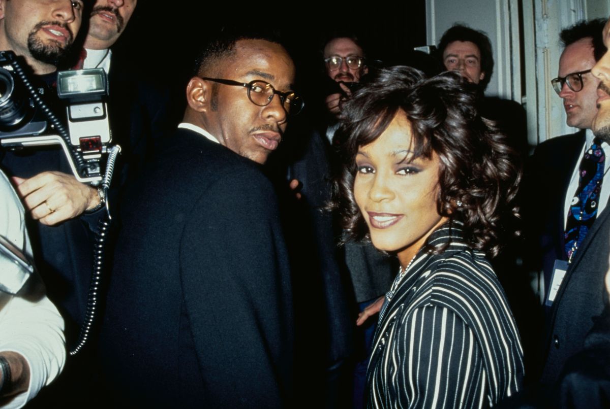Whitney Houston és férje