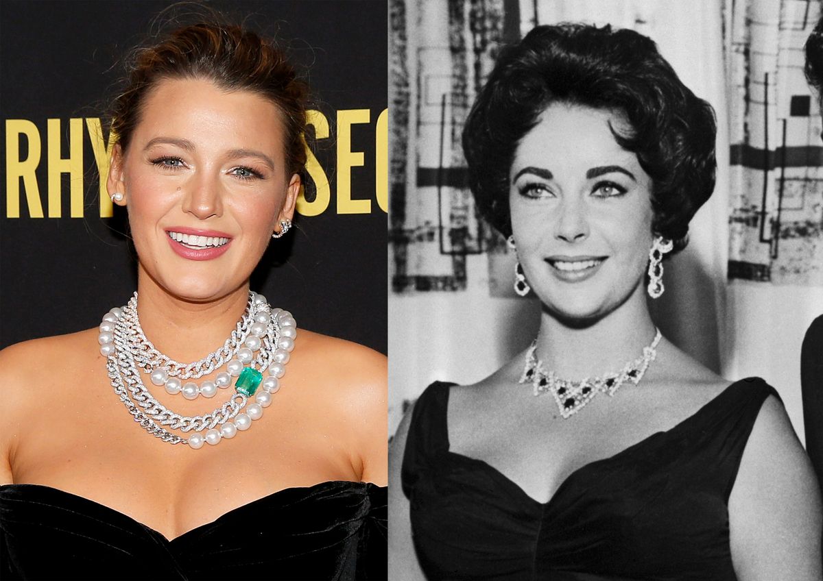 Blake Lively és Elizabeth Taylor