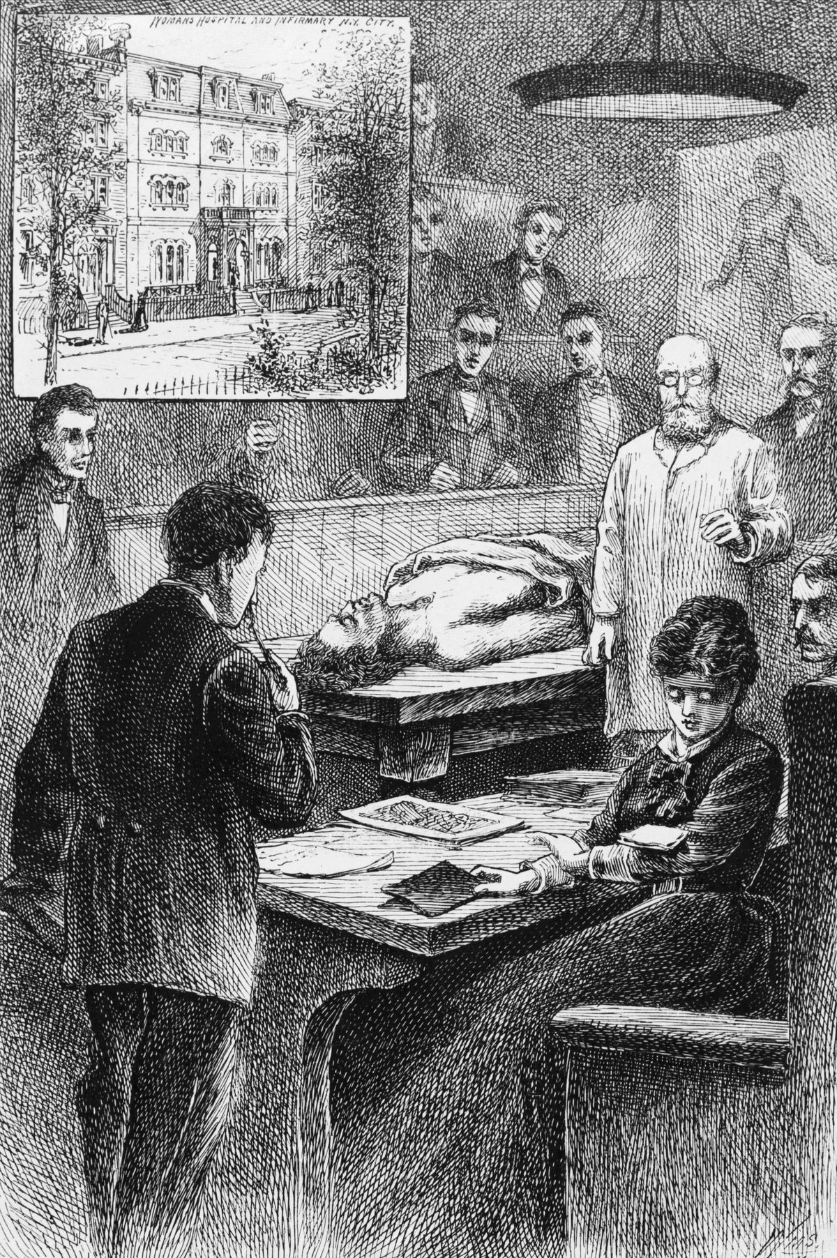 Az első női orvos egyetemi évei