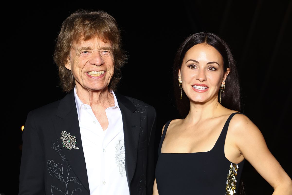  Melanie Hamrick Mick Jagger menyasszonya és Mick Jagger.