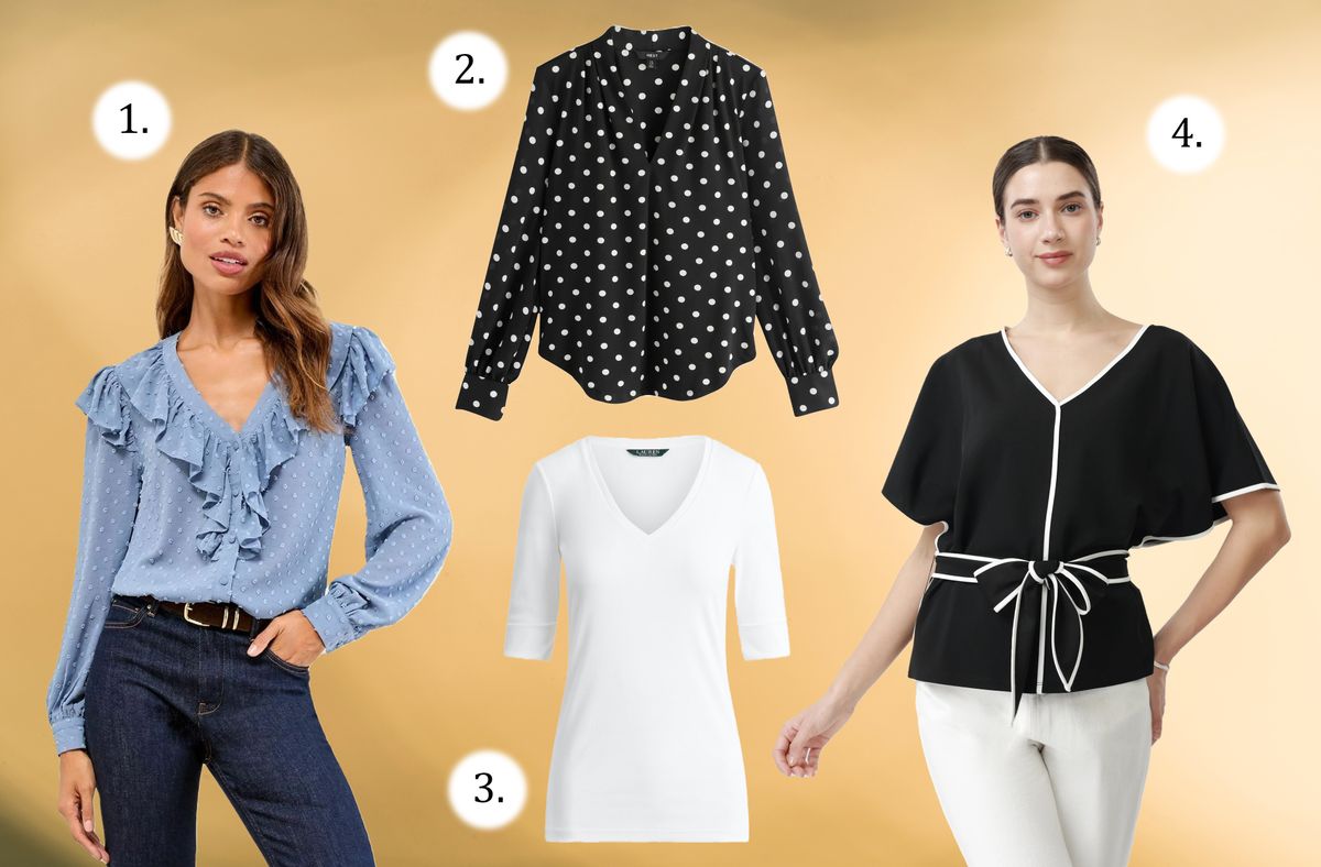 Felsők, amelyek slankítanak. 