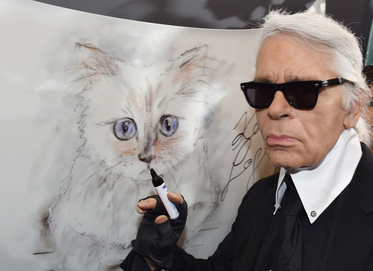 A leggazdagabb állatok közé tartoik Karl Lagerfeld macskája is.