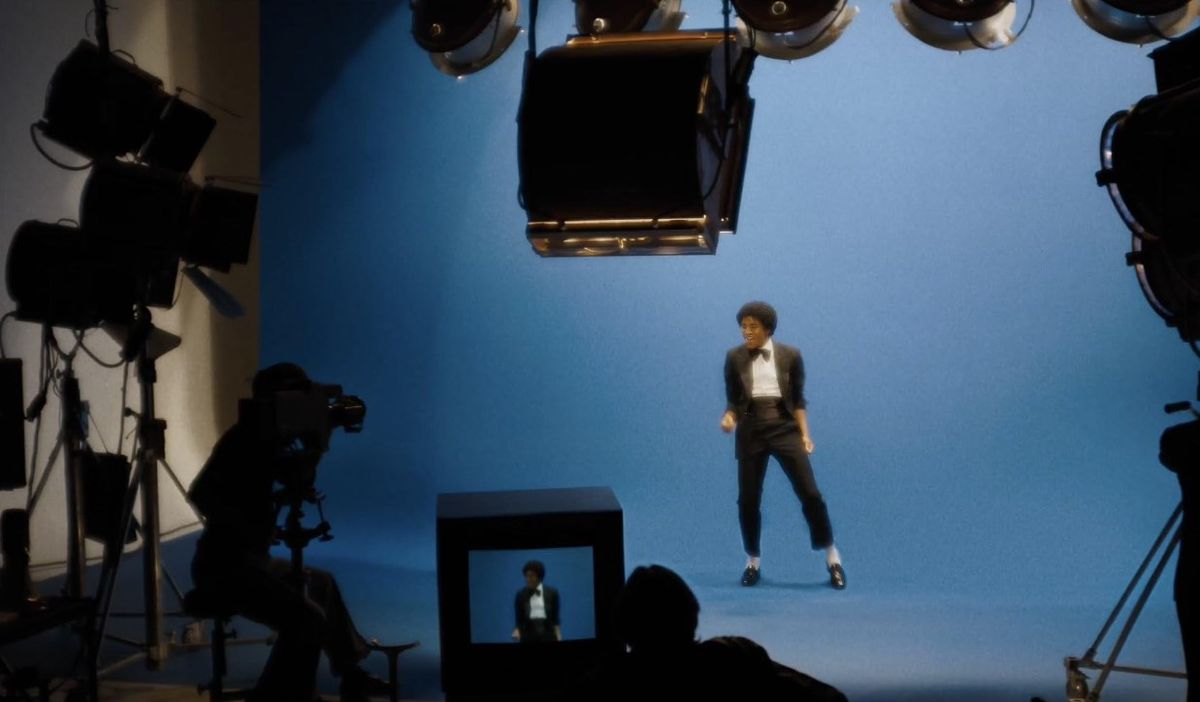 Michael Jackson-film egy jelenete.