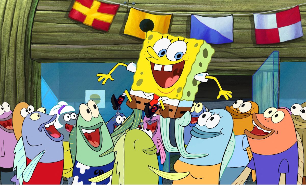 SpongyaBob szereplők