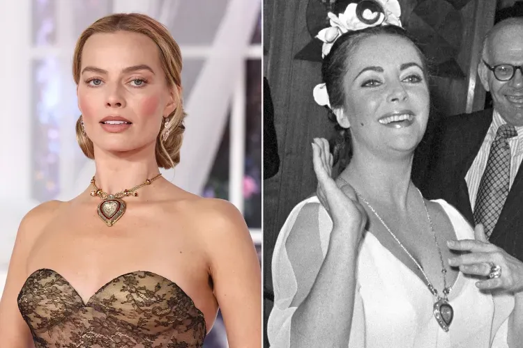 Margot Robbie és Elizabeth Taylor