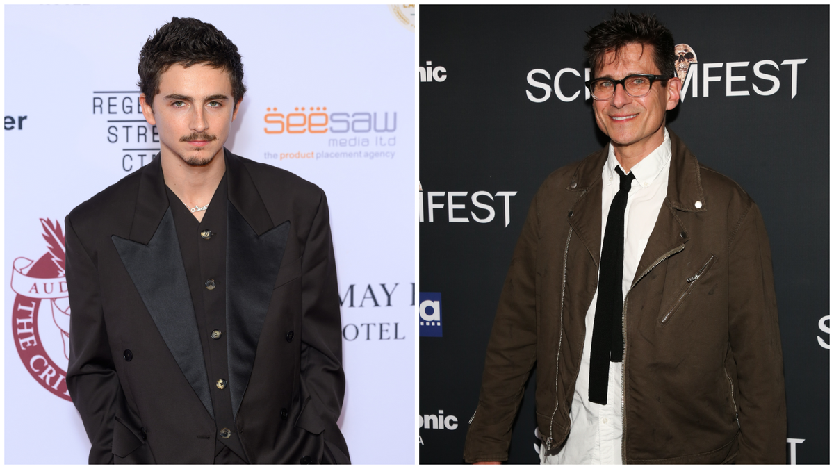 Timothée Chalamet és a nagybátyja, Rodman Flender