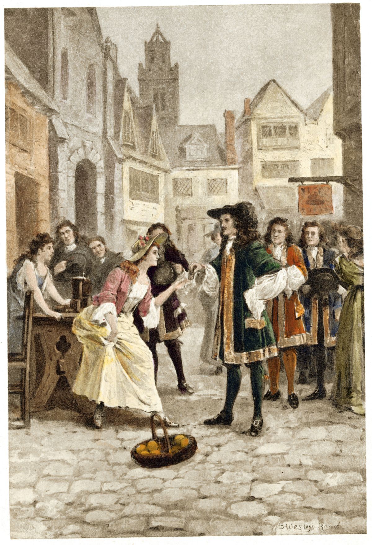 Nell Gwyn a narancsárusból lett szerető