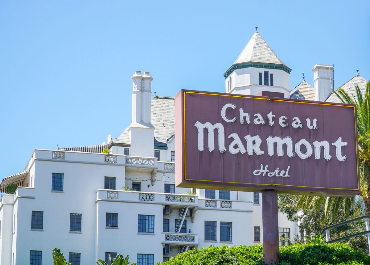 Famous Chateau Marmont Hotel in Los Angeles - LOS ANGELES - CALIFORNIA