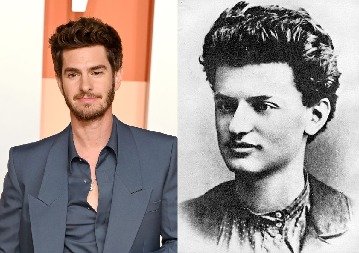 Andrew Garfield és hasonmása a híresség cikkhez.