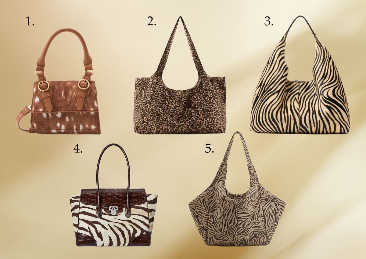 állatmintás táska kollekció