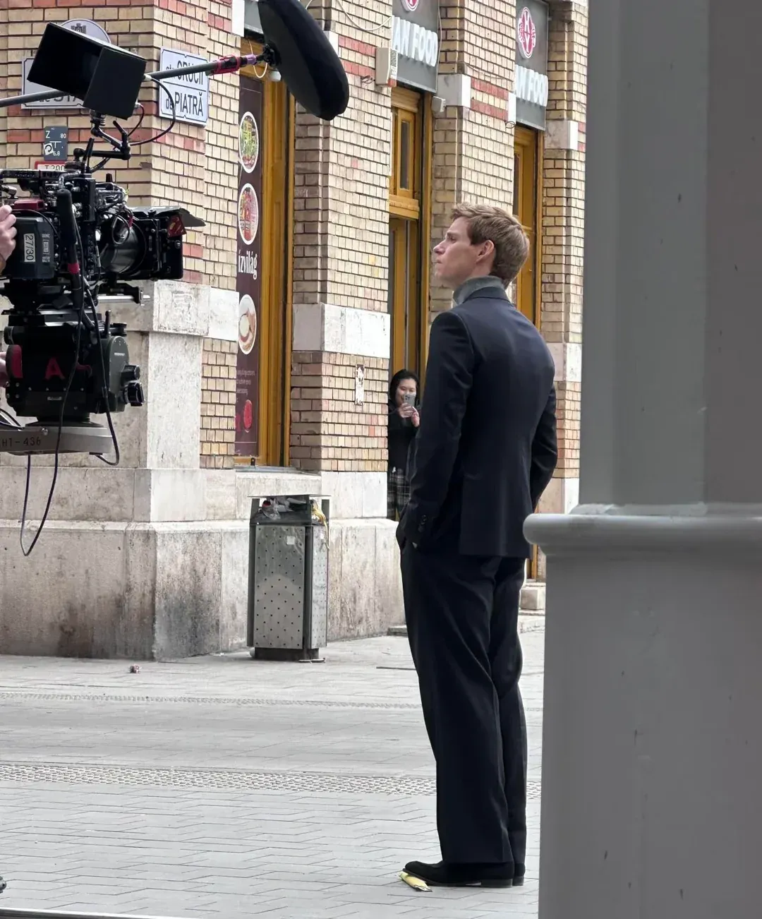 Eddie Redmayne Budapesten forgat