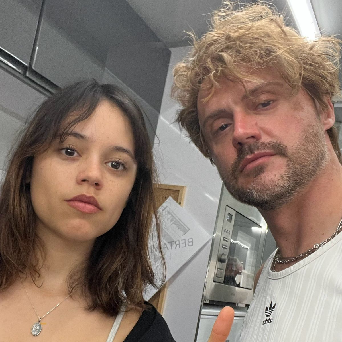 Ágoston Zsombor és Jenna Ortega