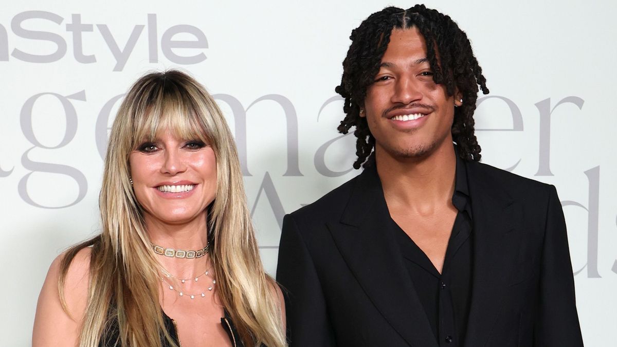 Heidi Klum és fia, Henry Samuel