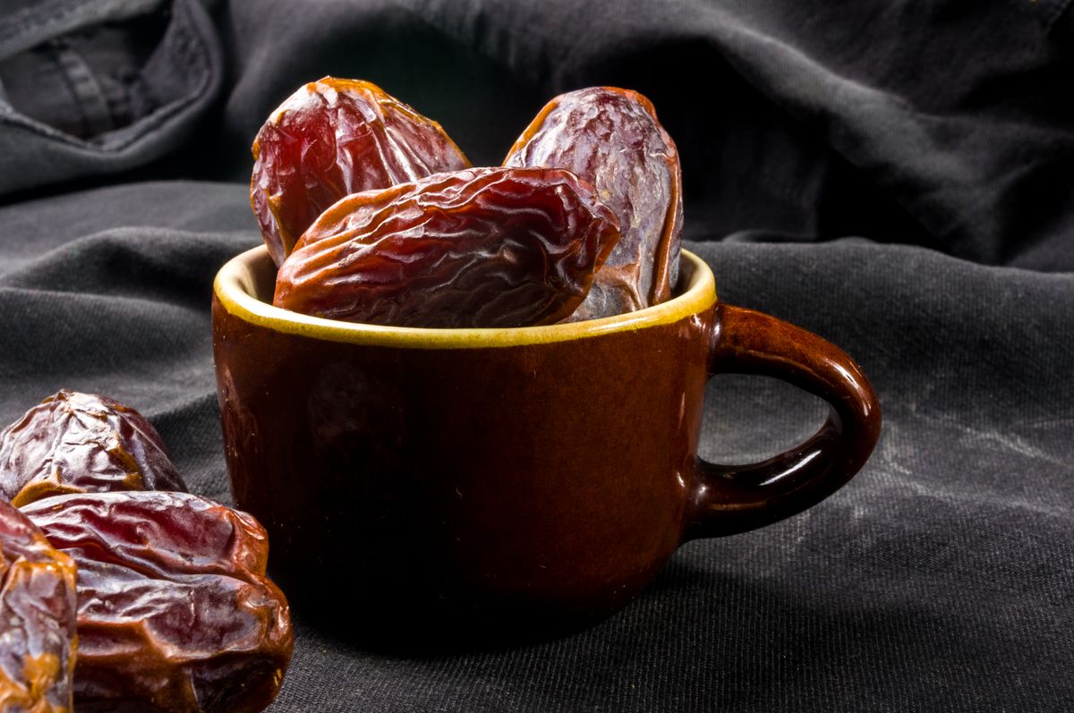 a datolyás keksz alapja: a datolya