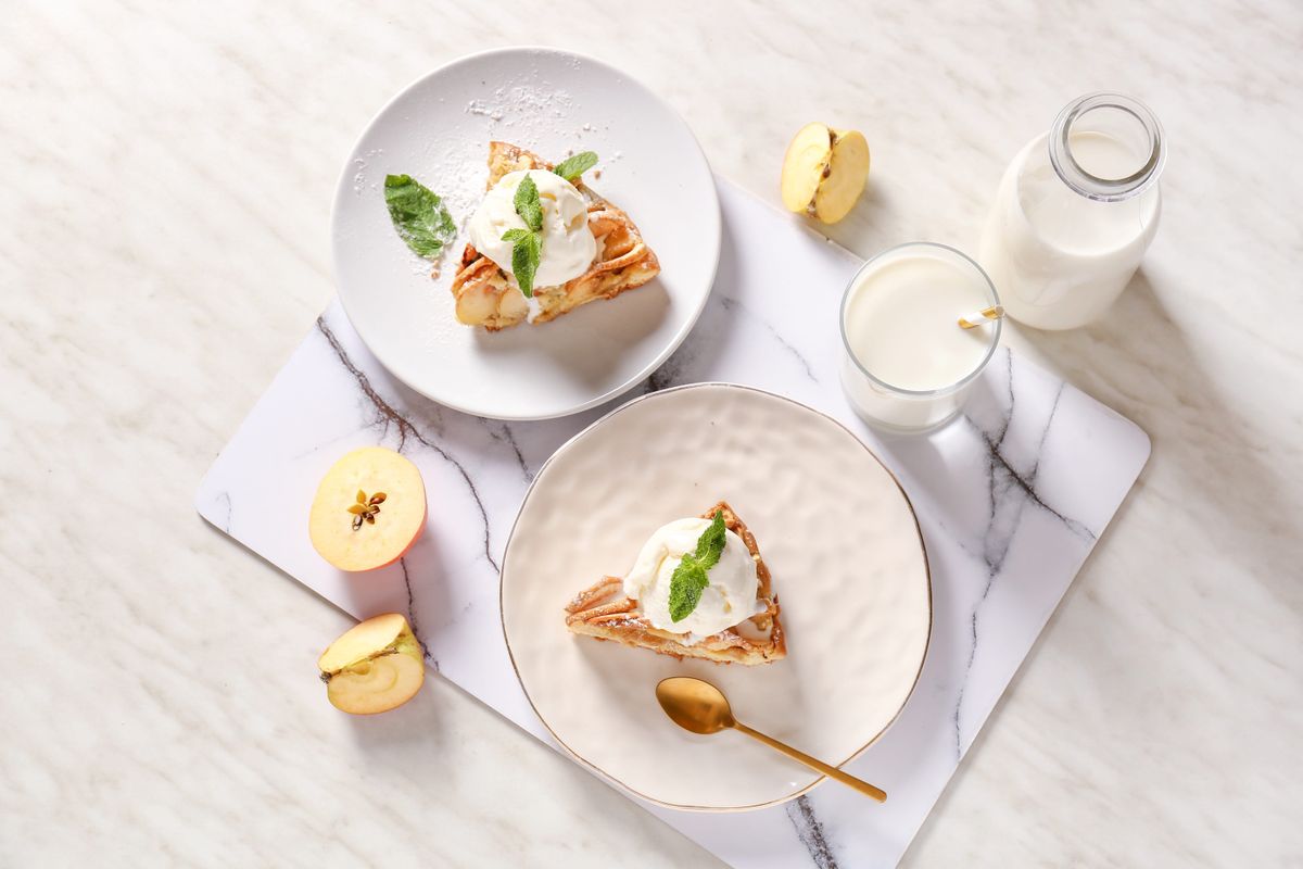 egyszerű almás sütemény recept