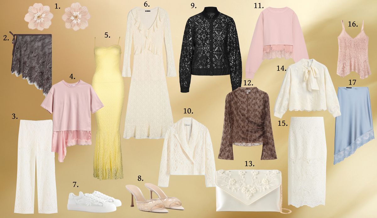 2026 tavaszának legjobb csipke alapú darabjai