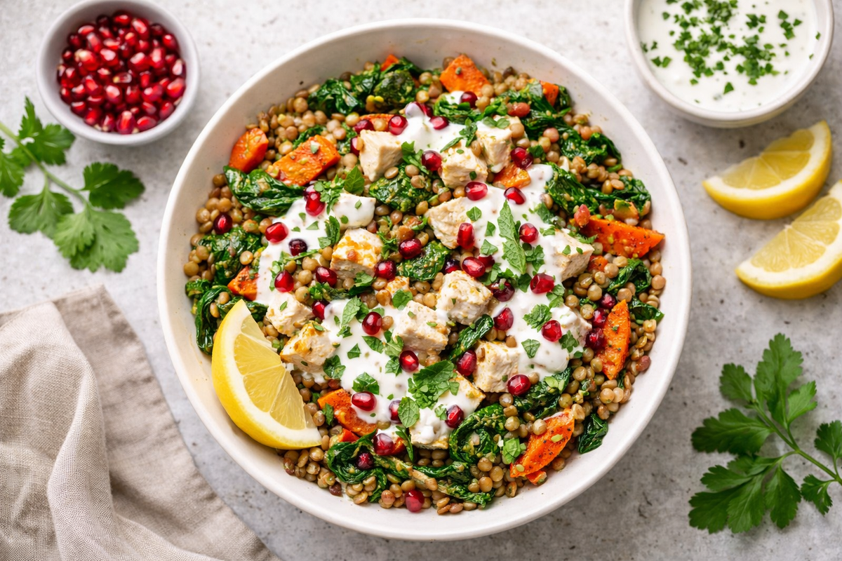 Egyszerű és gyors recept: céklás-csirkés egytálétel