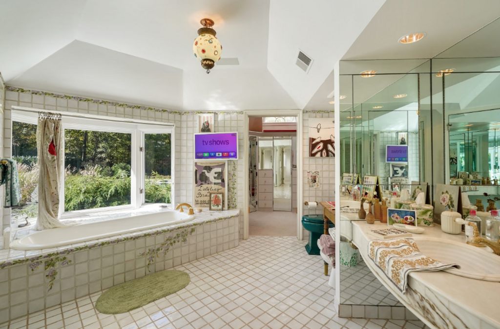 Drew Barrymore 18. századi otthona - fürdőszoba