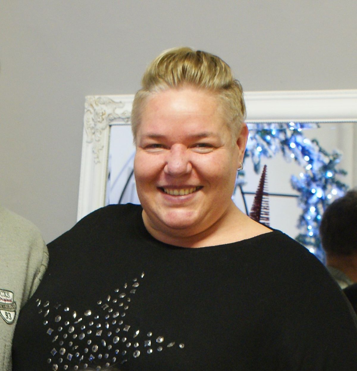 50 kilós fogyása előtti fotó Barbaráról