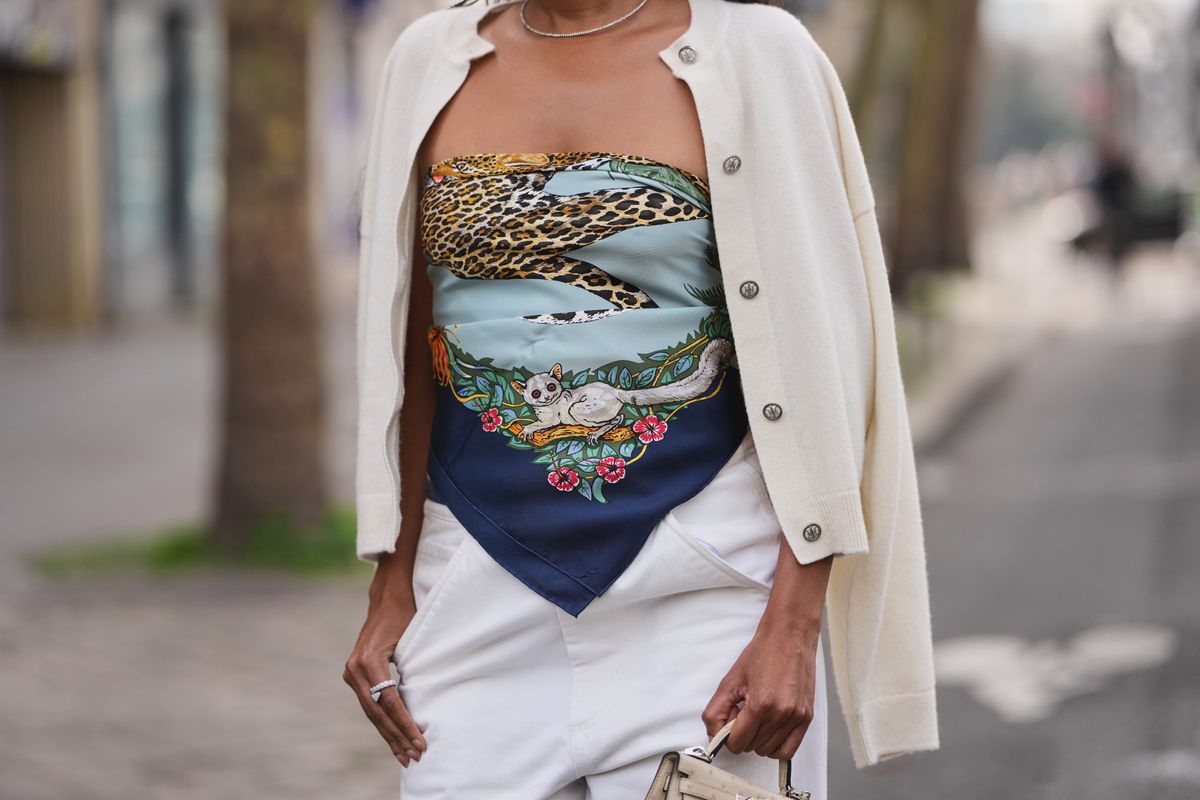 selyemkendő – divattrend