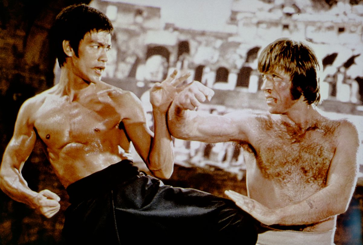 Bruce Lee és Chuck Norris 1972