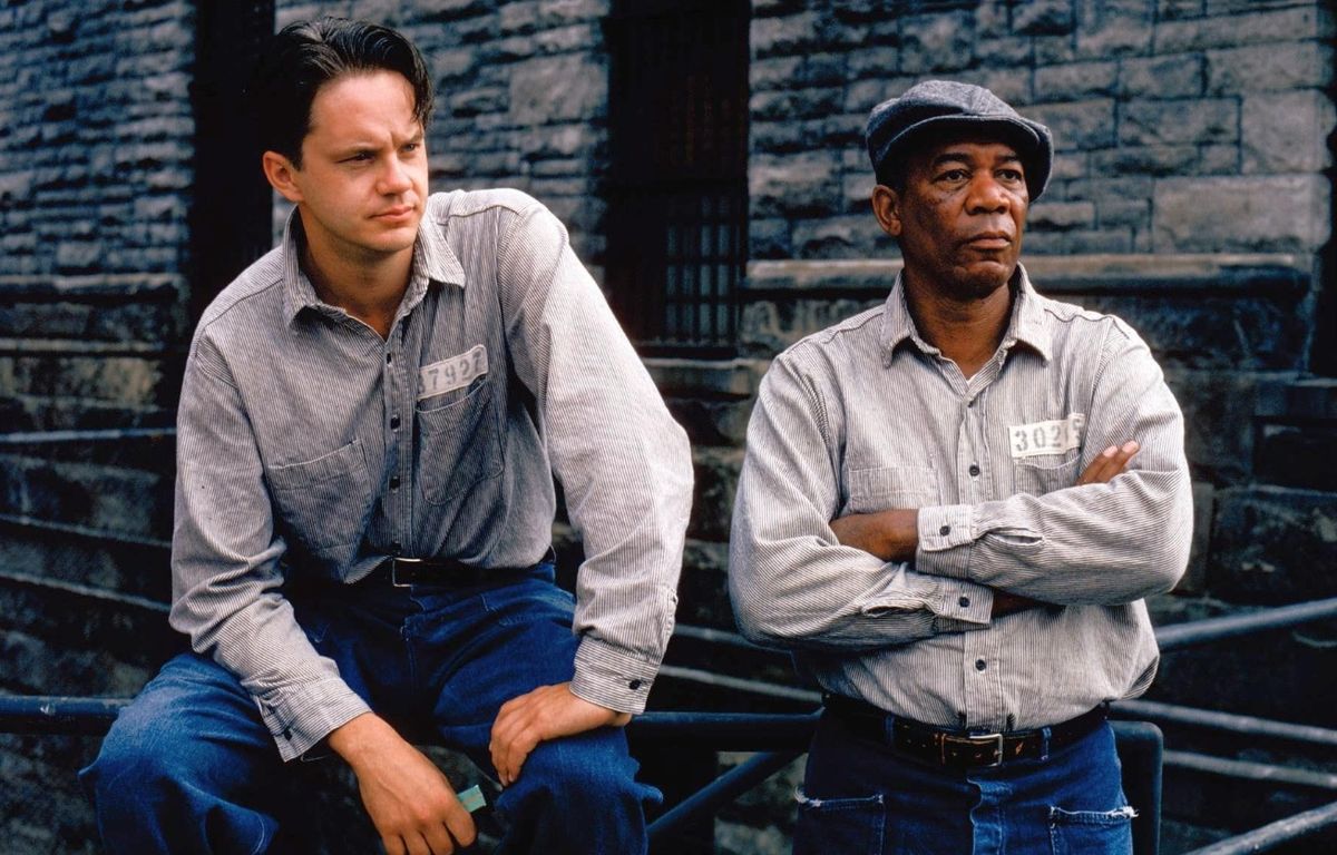 Az ikonikus duó: Morgan Freeman és Tim Robbins A remény rabjaiban