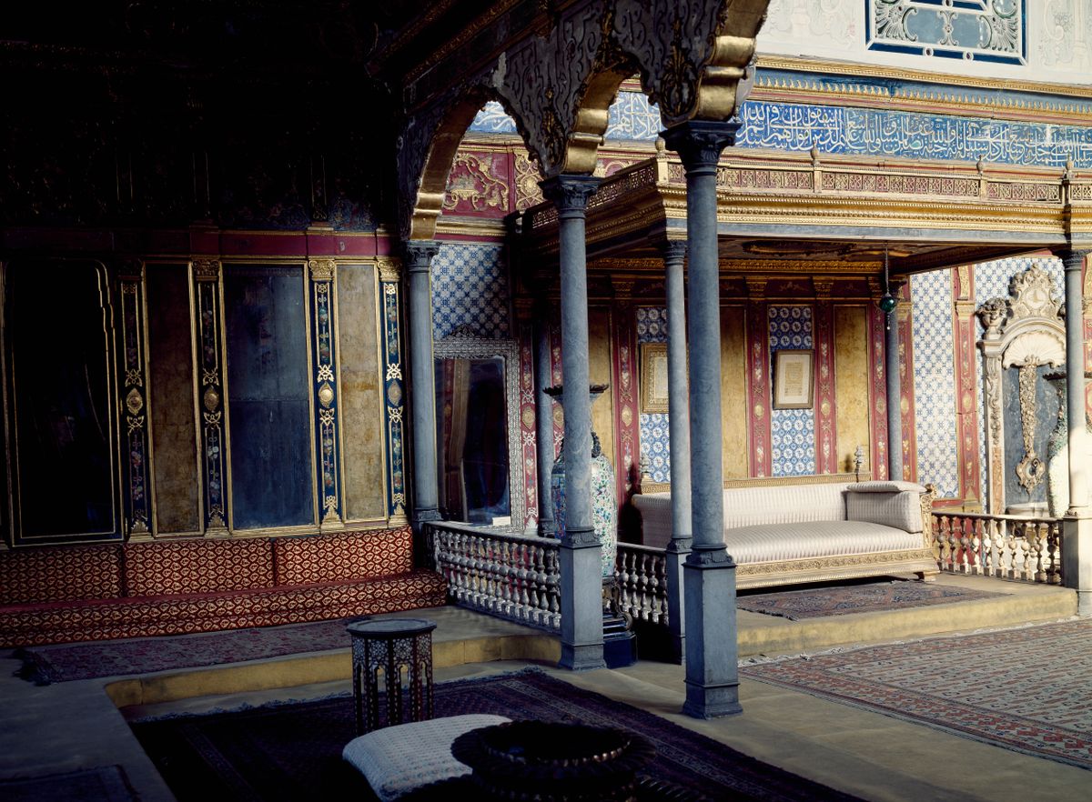 Topkapi szeráj, a háremhölgyek lakhelye