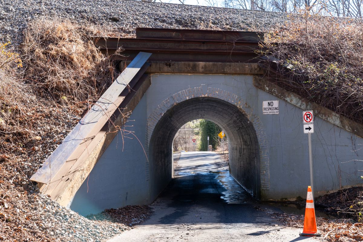 Bunny Man Bridge, near Clifton, Virginia is a local urban legend of supernatural ghostly happenings, in Fairfax County. Also known as Colchester Overpass
