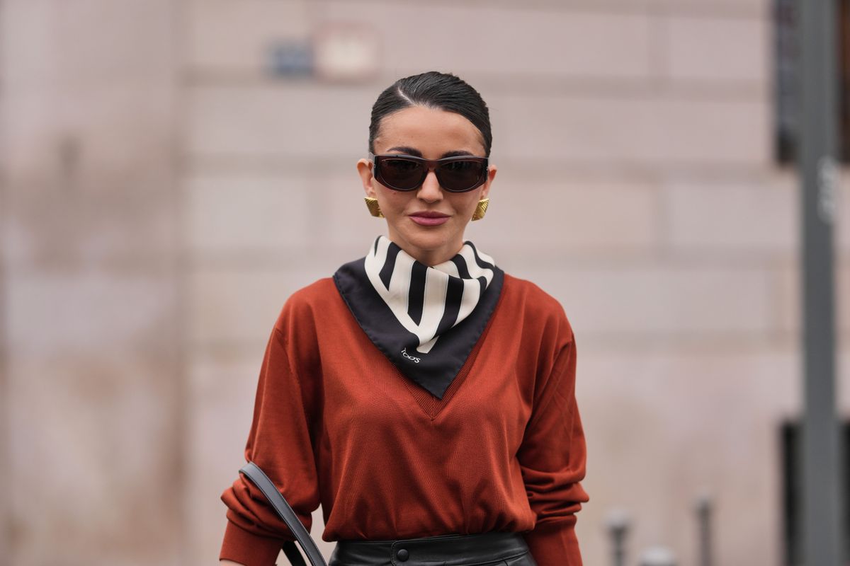 selyemsál bandanaként