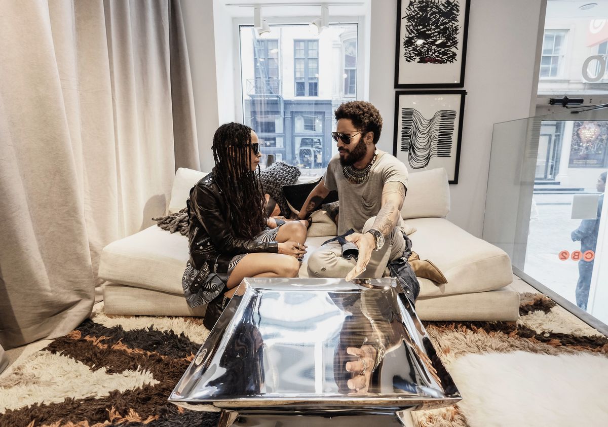 Zoë Kravitz nepo baby és Lenny Kravitz