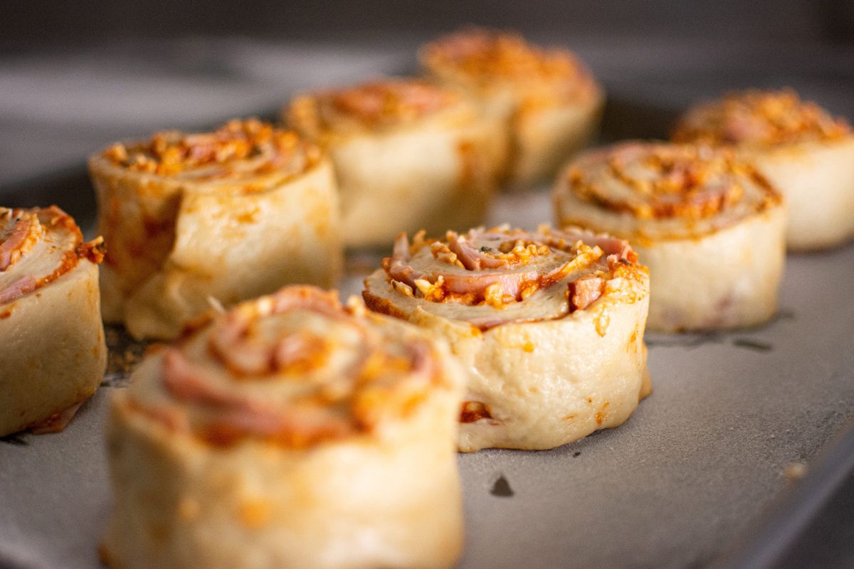 Diétás pizzás csiga 