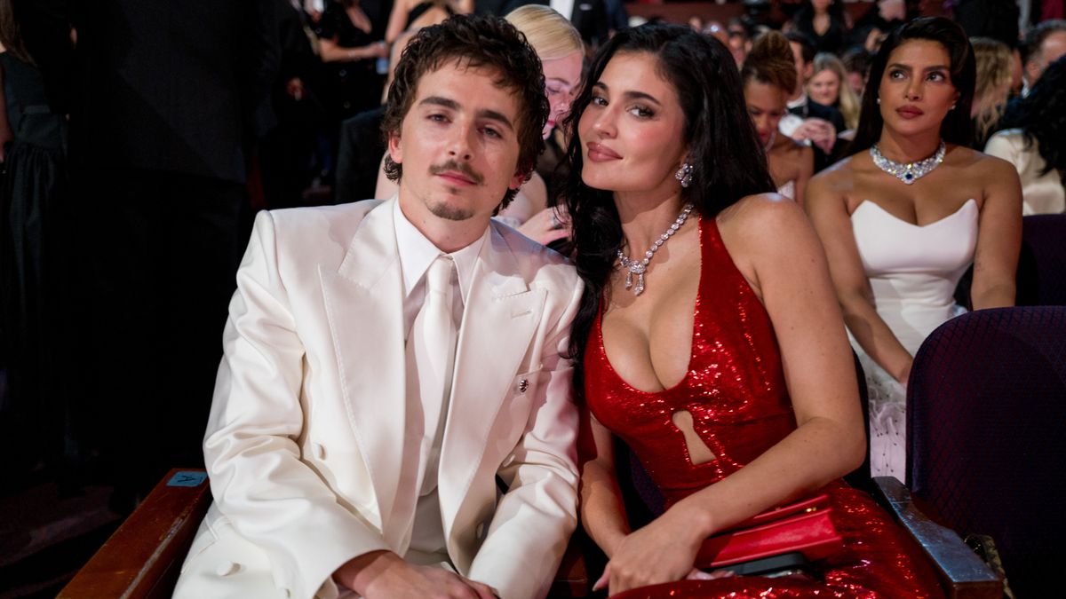 Timothée Chalamet és Kylie Jenner a 2026-os Oscar-gálán