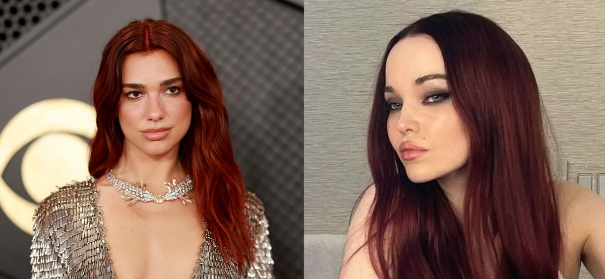 cherry coke hajszín