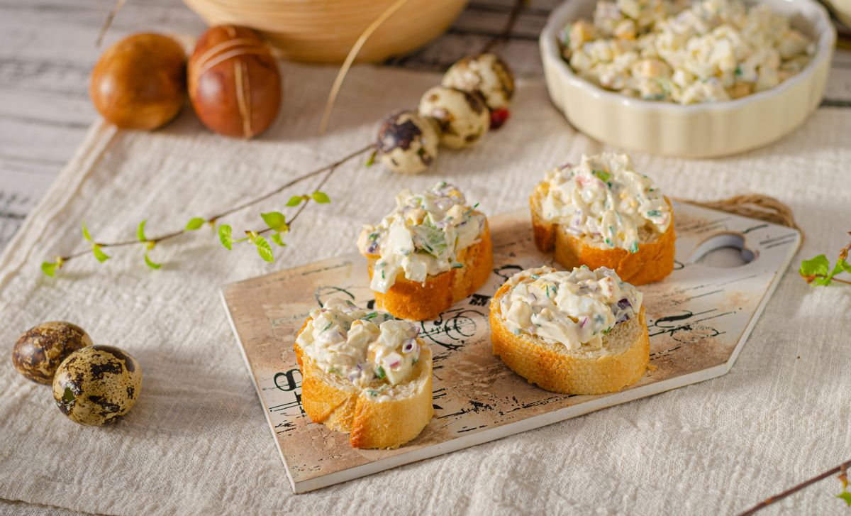 húsvét 2026: diétás tojáskrém recept