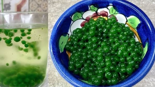 Bazsalikomos vegán kaviár