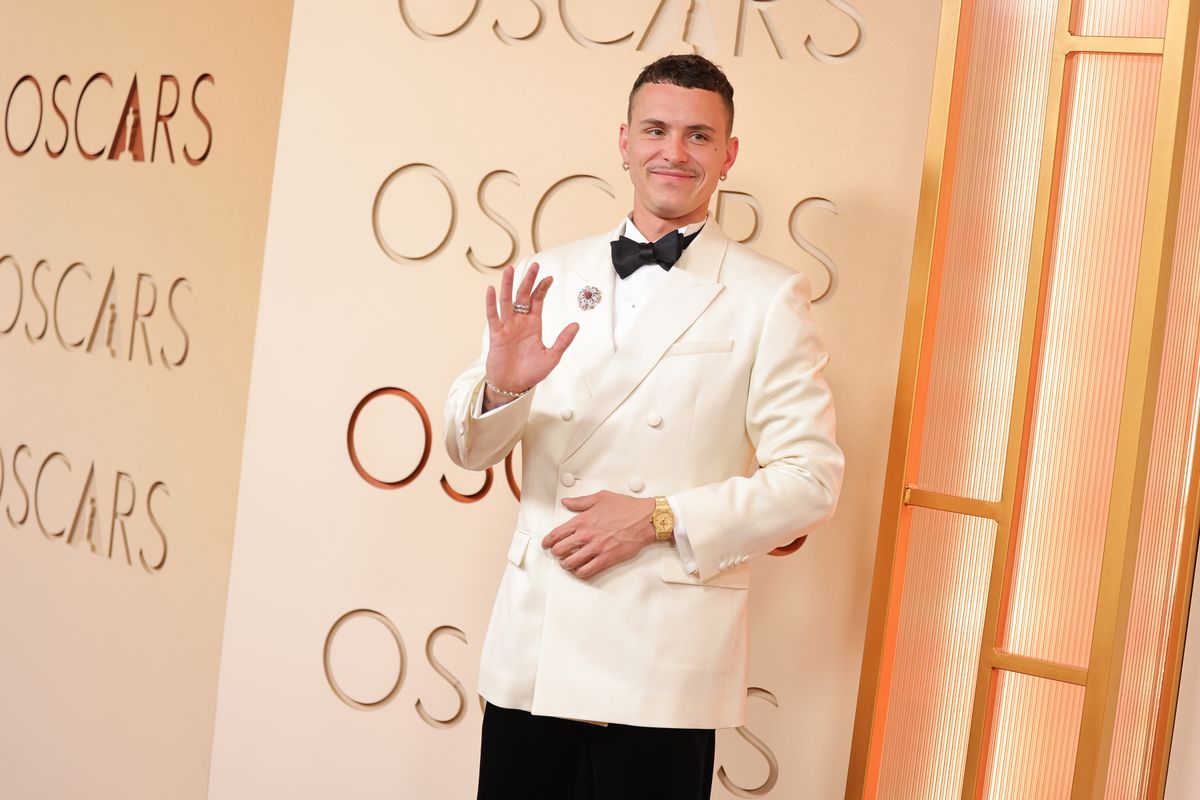 Aron Piper az idei Oscar-gála alatt