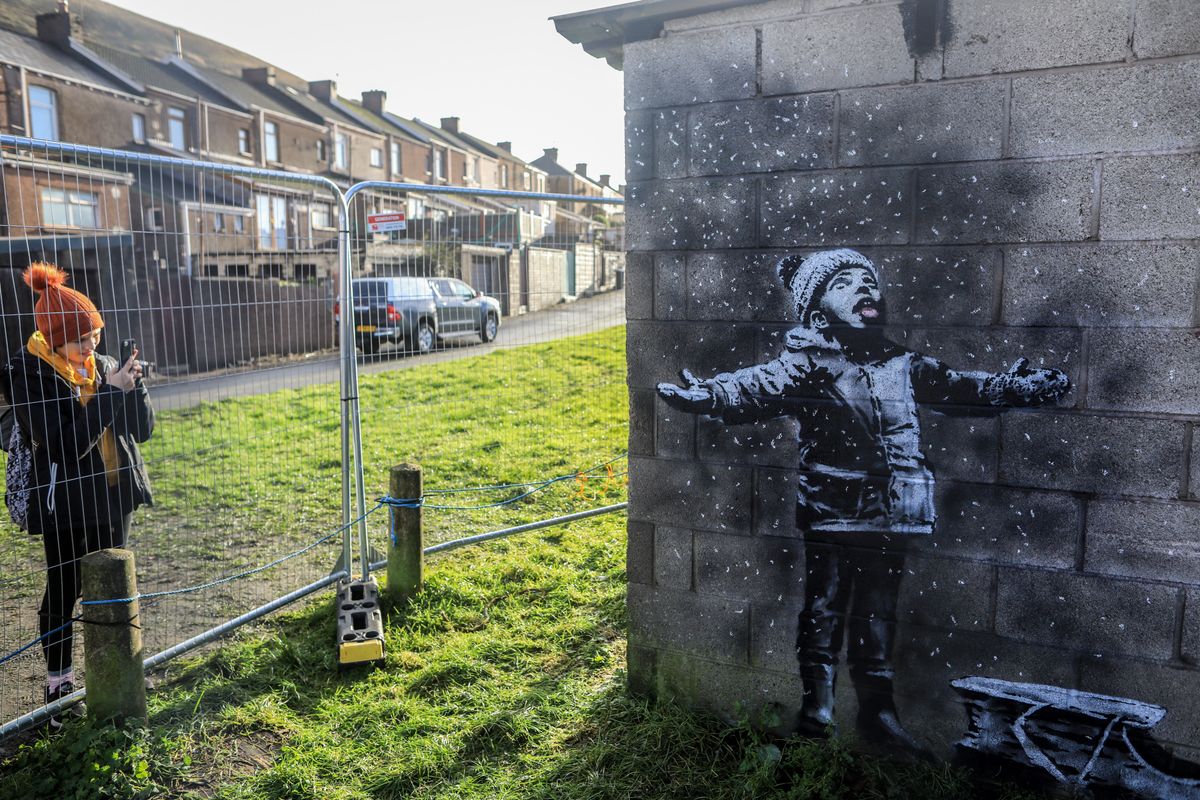 Banksy kiléte lehet, hogy örökre a homályban marad. 