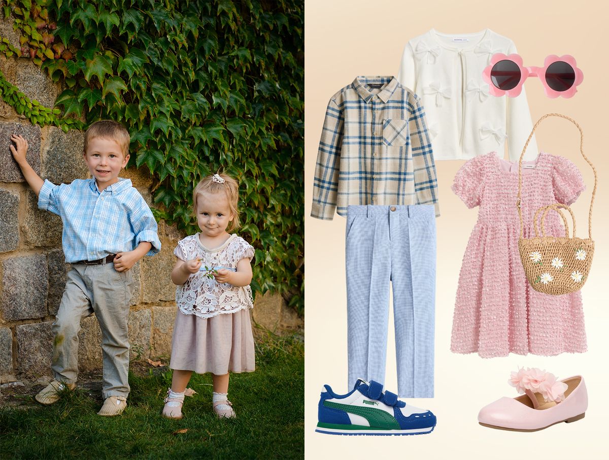 húsvéti outfitek kislányoknak és kisfiúknak