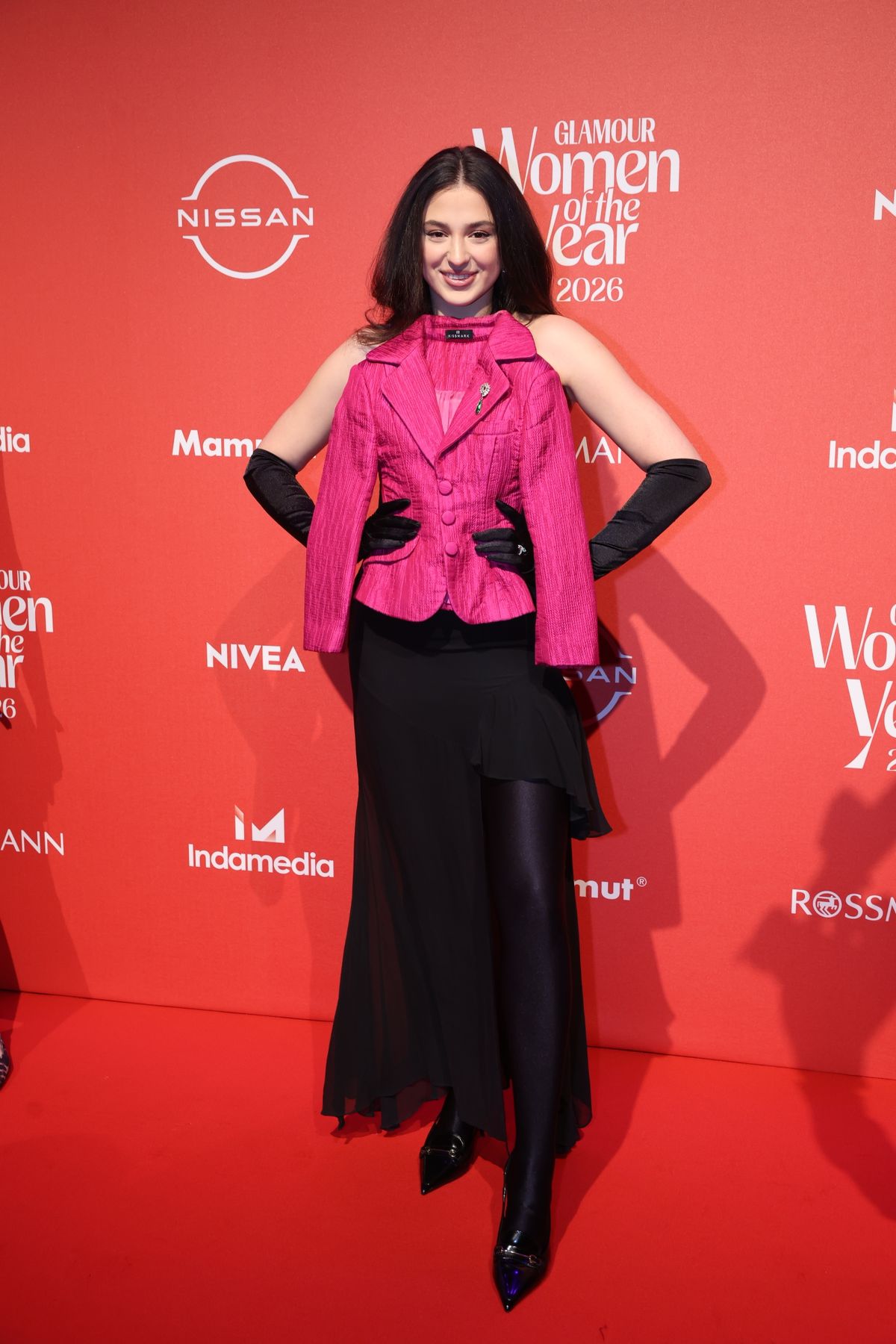 Gesztesi Panka a Woman of the Year gálán