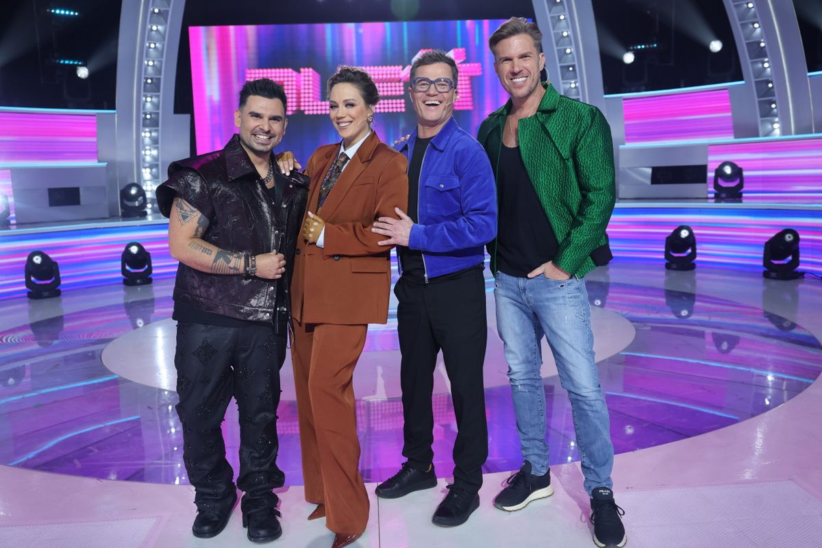 A Nagy Duett zsűrije: Horváth Tamás, Lékai-Kiss Ramóna, Stohl András és Kasza Tibi