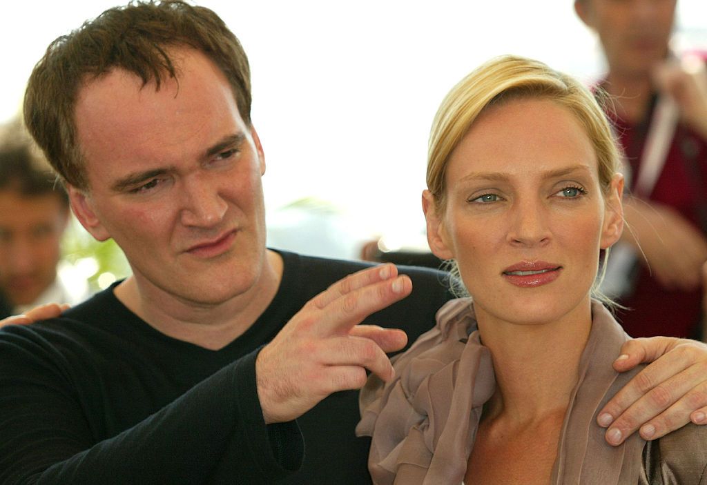 A Kill Bill főszereplője és a rendező: ez az egyik a legikonikusabb Tarantino-filmek közül.