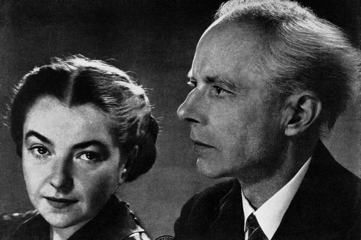 Bartók számára Pásztory Ditta jelentette a nagy Ő-t. Mellette teljesedett ki élete. 1938-ban készült róluk ez a fotó. 