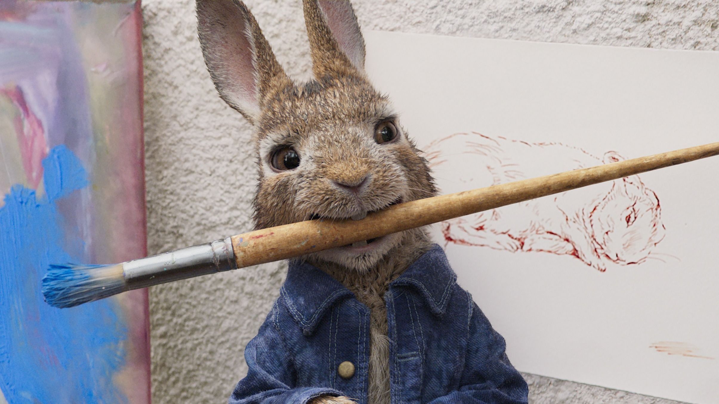 Peter Rabbit (James Corden) in Columbia Pictures' PETER RABBIT.
Húsvéti filmek, Nyúl Péter