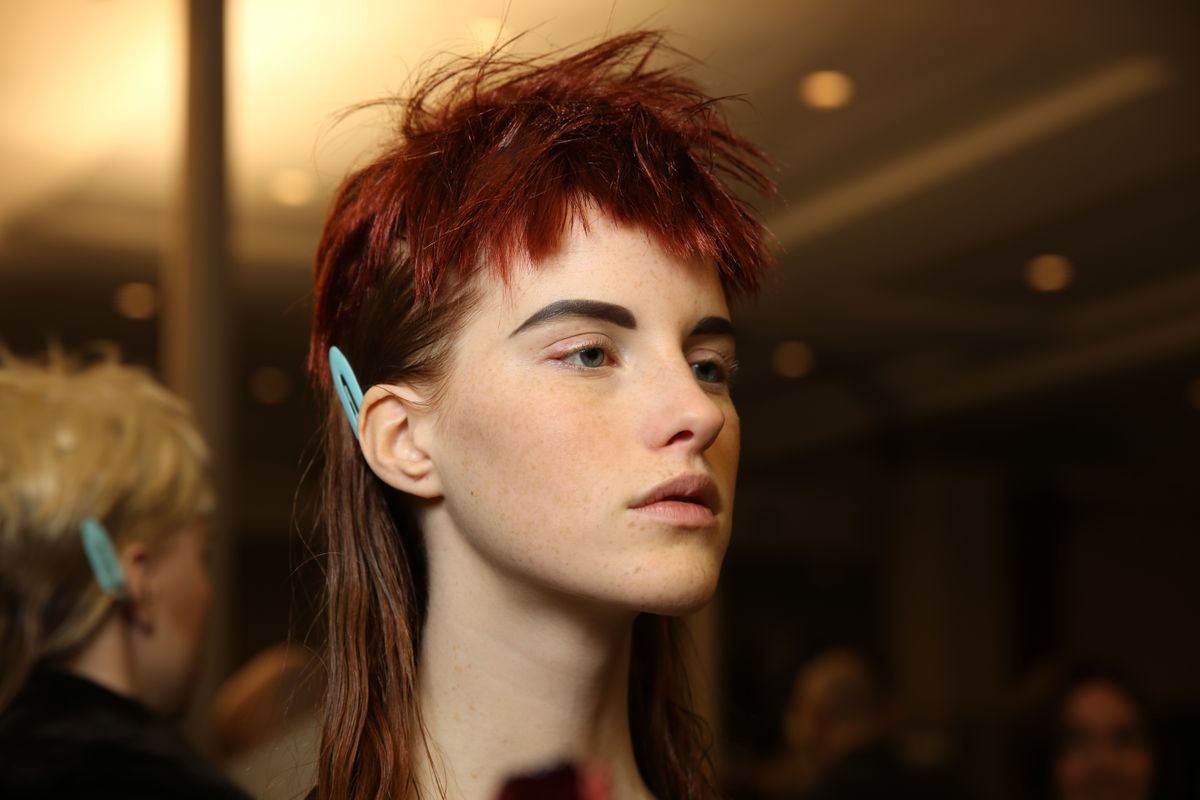 Women's Ready-To-Wear Fall/Winter Paris Fashion Week 2013 - JPG by Gaultier Beauty (Photo by Delphine Achard/Penske Media via Getty Images)